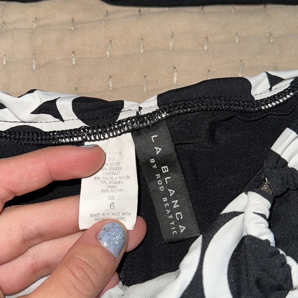 La Blanca by Rod Beattic Bikini Black and White - Picture 2 of 4